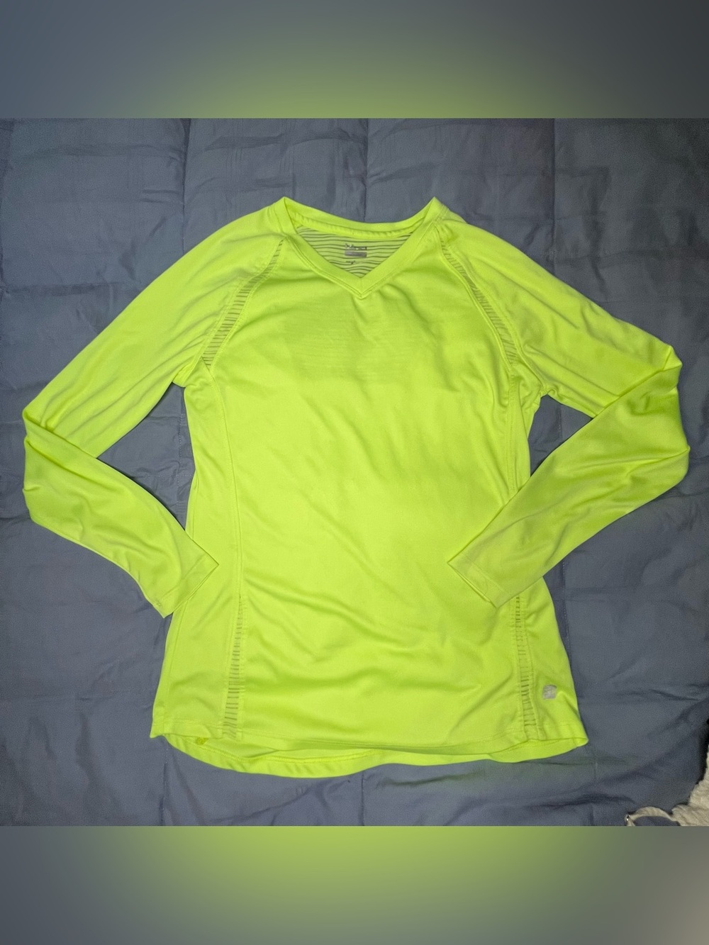 Hind Neon Yellow Long-Sleeve Athletic Tee